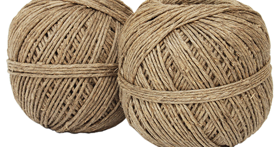 Knokkon small cone of nettle-hemp-cotton yarn