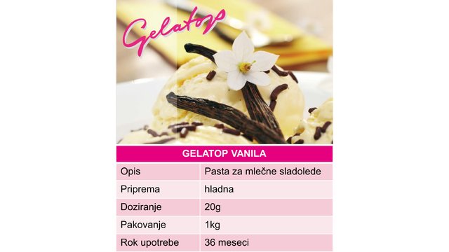 Gelatop Vanila (0932)