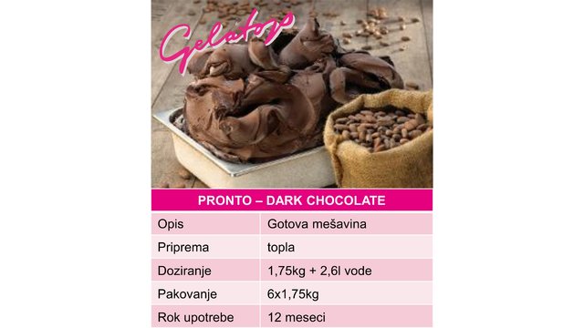Pronto Dark  Chocolate (0940)