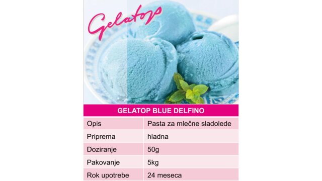 Gelatop Blue Delfino (0912)
