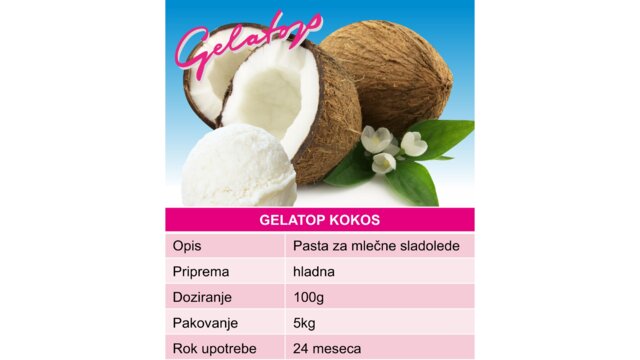 Gelatop Kokos (0913)