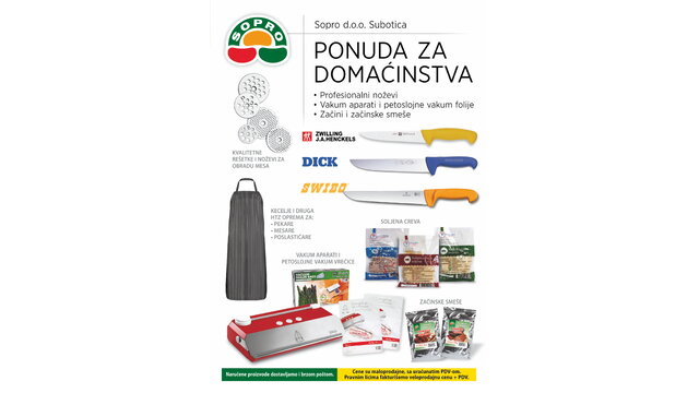 Brošura/Cenovnik PONUDA ZA DOMAĆINSTVA - mart 2024