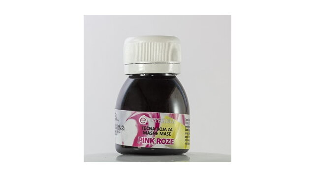 Tečna boja za čokoladu-Roza (0622)
