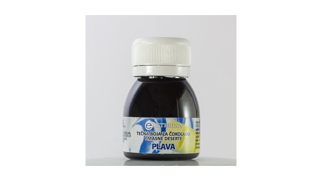 Tečna boja za čokoladu-Plava (0621)